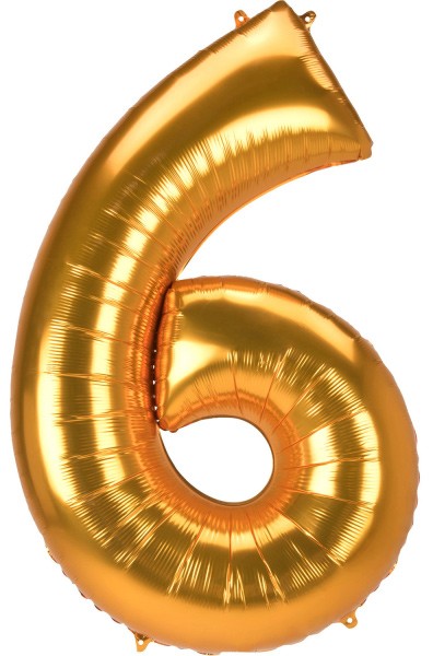 Номер G , 6 число фолио балон 137 см