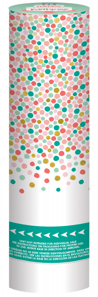 Цвят Happy Cake Day Poppers, Streamer Shooter комплект от две части