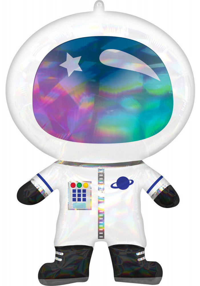 Астронавт Holographic Фолиев балон 76 см