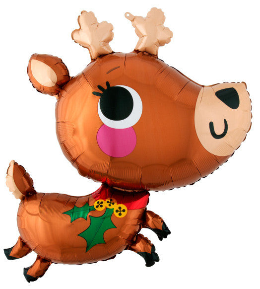 Коледа Reindeer фолио балон 76 см