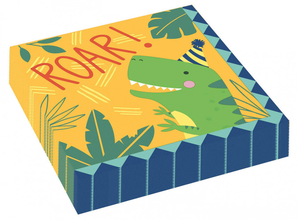 Динозавър Dino-Матe napkin комплект от 16 33x33 см