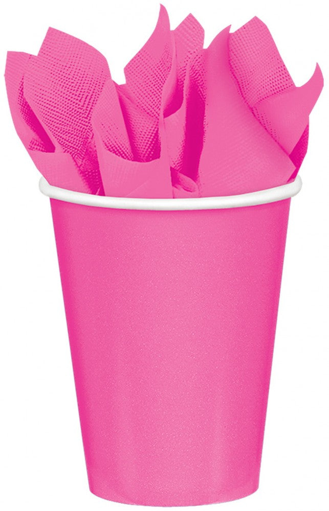 Цвят Bright Розов Розов Paper Cup комплект от 8 - 250 ml