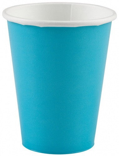 Цвят Колаibbean Син Paper Cup 8 части 250 ml