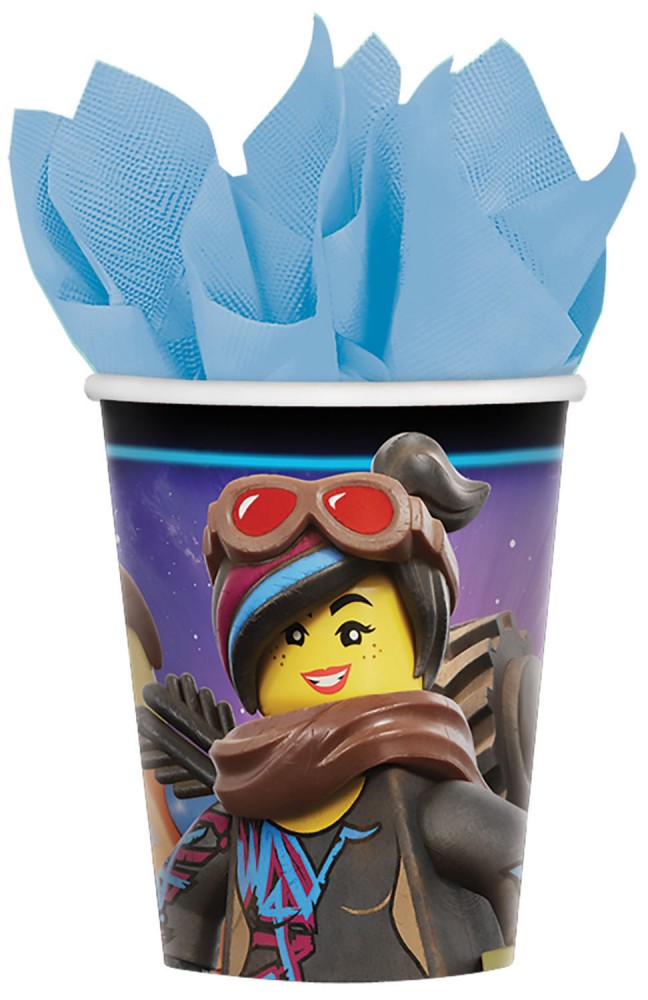 Лего Movie adventure paper cup 8 части 266 ml