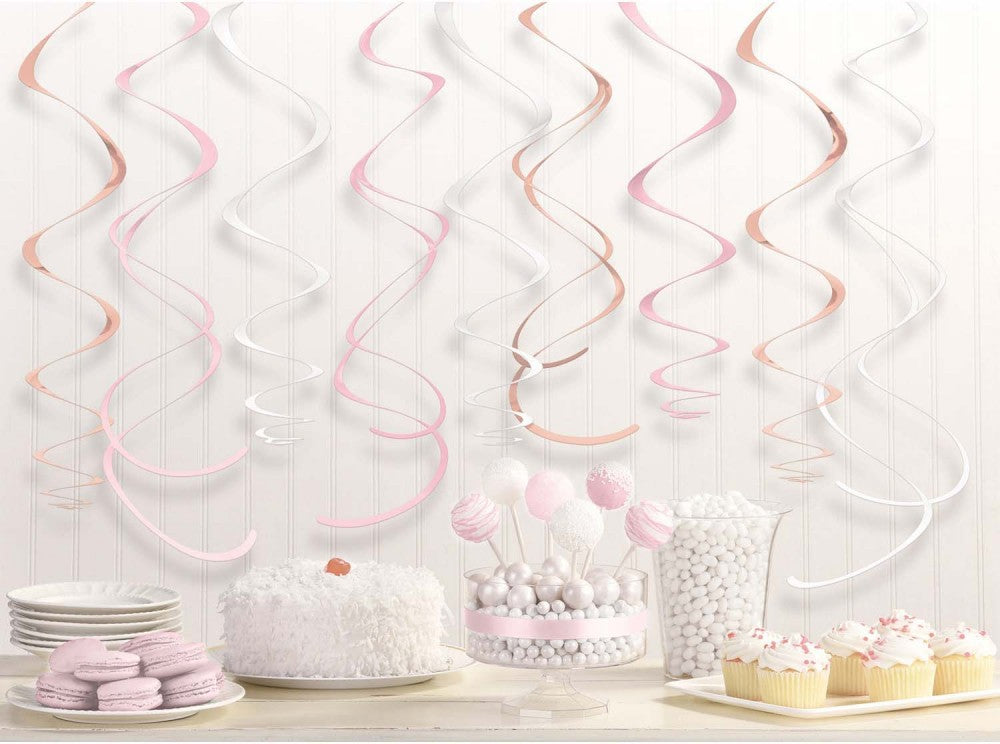 Цвят Роза G ribbon декорация комплект от 12 pieces