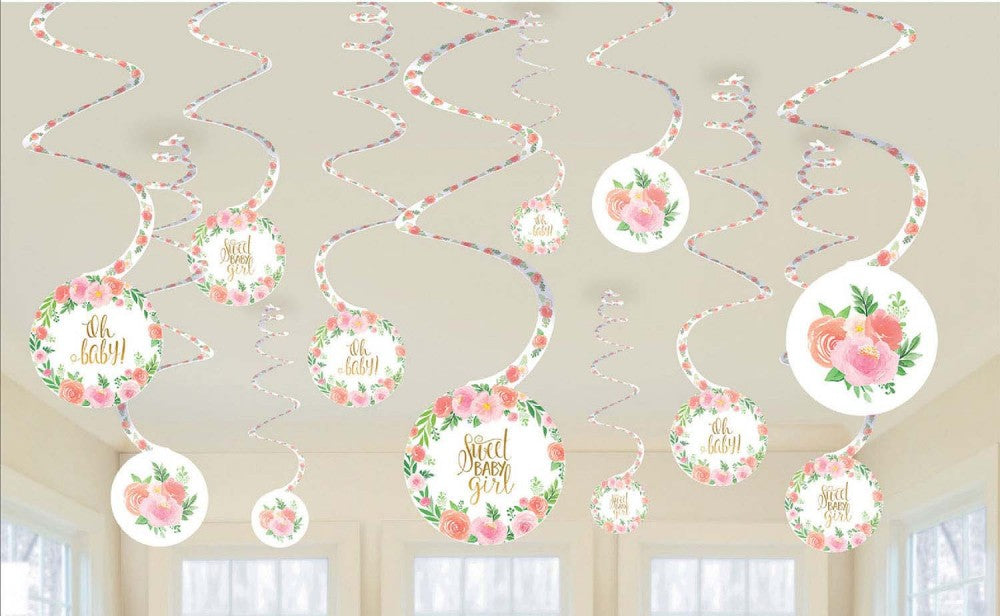 Бебе Floral Ribbon декорация 12 части комплект