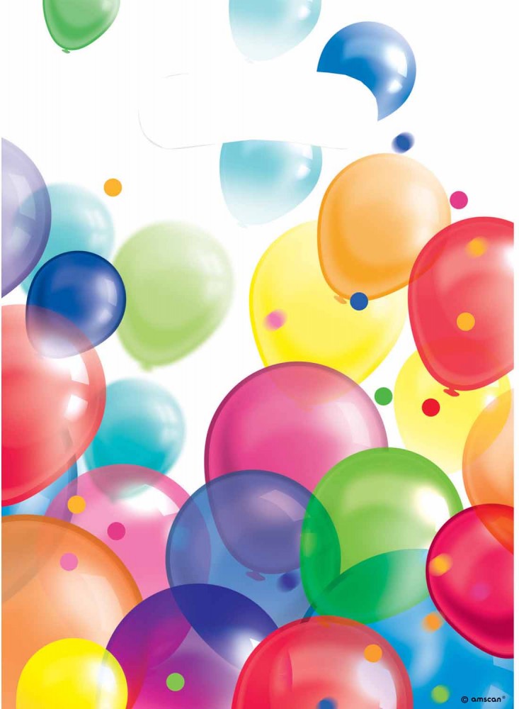 Балон Colorful подаръчна торбичка pack of 8
