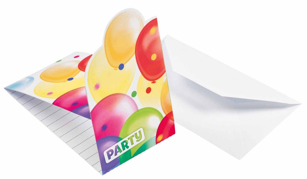 Балон Парти Invitation 8 части