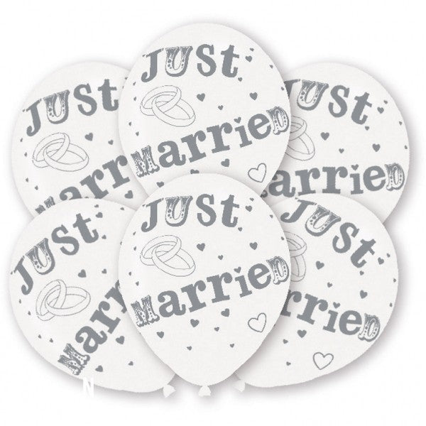 Сватба Ring Балон, 6 части 11 inch (27.5 см)