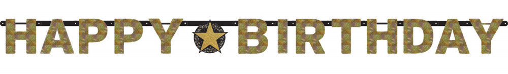 Честит Рожден ден Честит Рожден ден G holographic sign 213 см