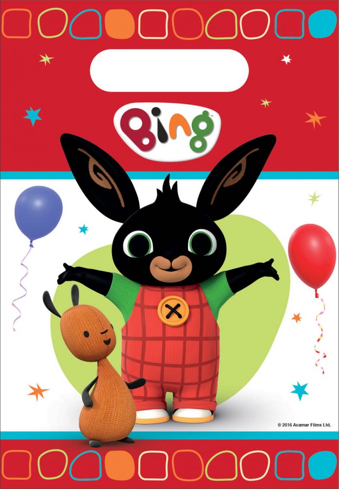 Bing Red подаръчна торбичка 8 pieces