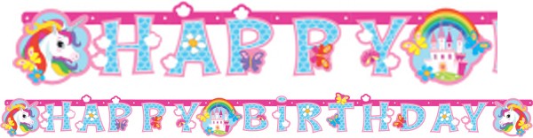 Банер Happy Birthday Еднорог 179 см