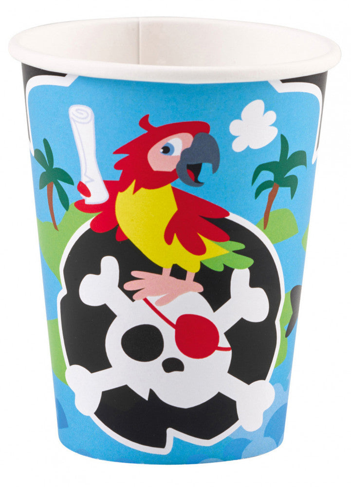 Пират Privateer paper cup 8 части 250 ml