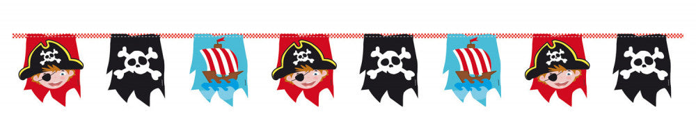 Пират Ship flag garland 4 m