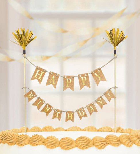 Честит Рожден ден Честит Рожден ден G Декорация за тортаation