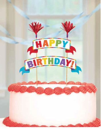Честит Рожден ден Честит Рожден ден Дъга Декорация за тортаation