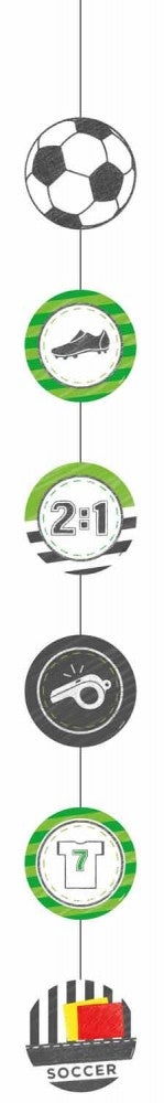 Футболна топка Kicker Парти Hanging декорация 4-части комплект