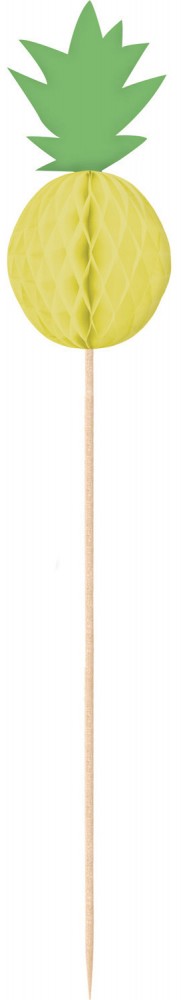 Плодове Ананас Cocktail декорация Stick, Pack of 10
