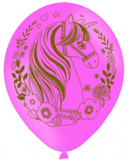 Еднорог Magical Балон, 6 части 11 inch (27.5 см)