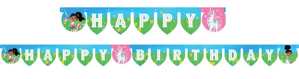 Nella the Принцеса Knight Power Честит Рожден ден sign