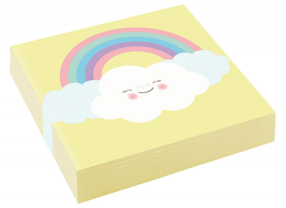 Дъга Дъга and Cloud and Cloud napkin 20 части 25x25 см