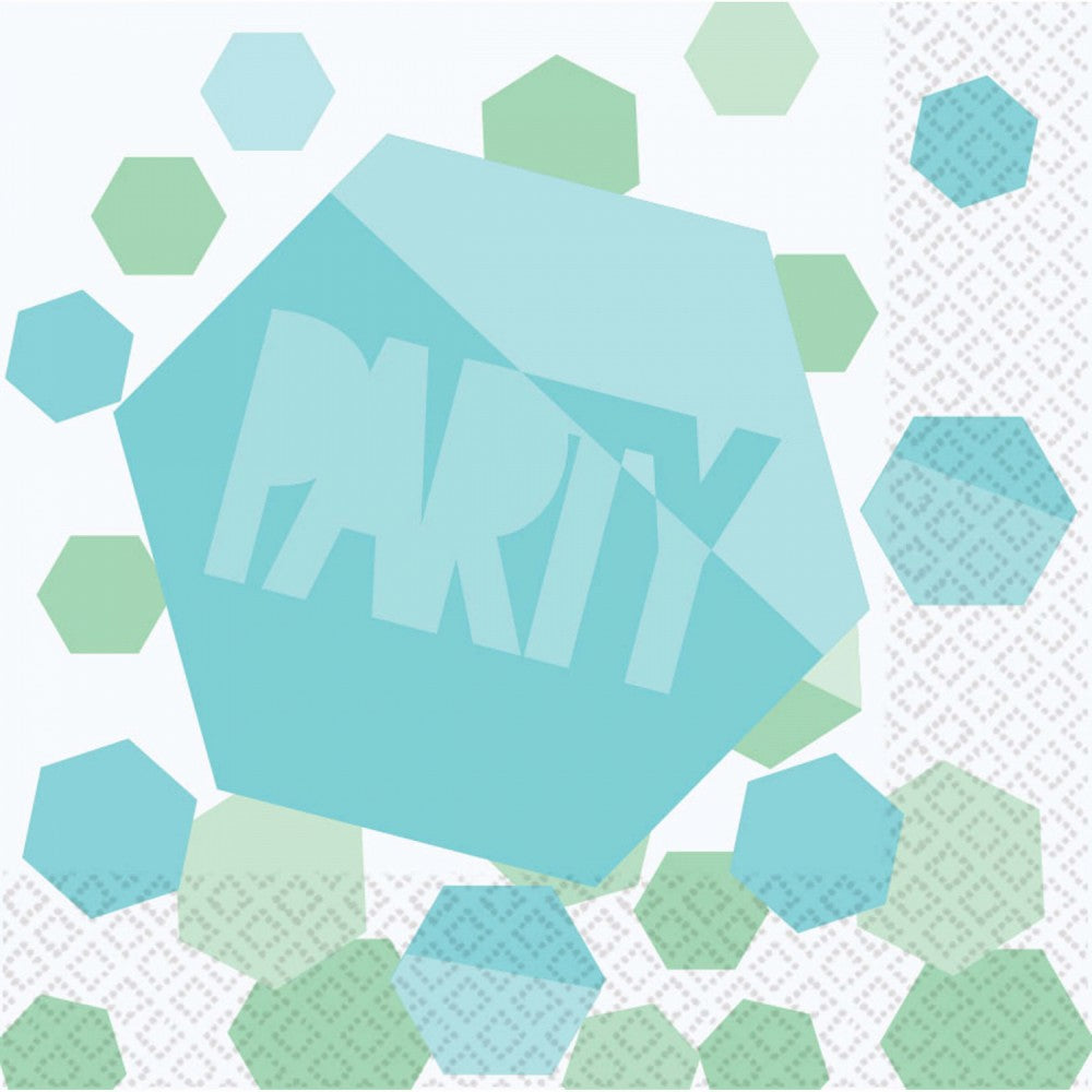 Парти Shimmering 16-pack Салфетки 33x33 см