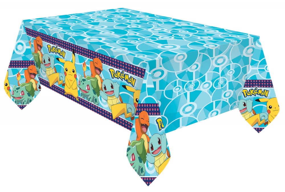 Покемон Initial plastic tableДрехи 180x120 см