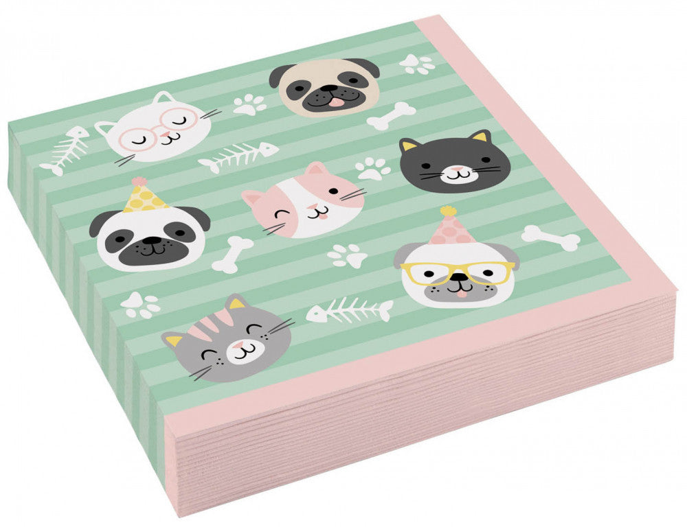 Домашни любимци Hello Домашни любимци napkin 20 части 33x33