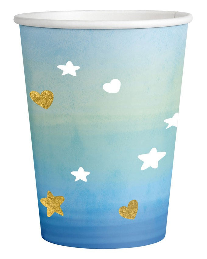 Бебе Hello World Boy Paper Cup 8 части 250 ml