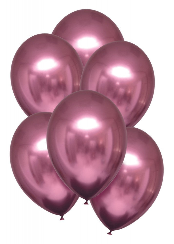 Satin Фламинго Балон, 6-pack 11 inch (27.5см)