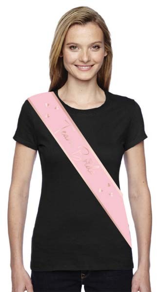 Hen Парти Team Bride Sash комплект от 6