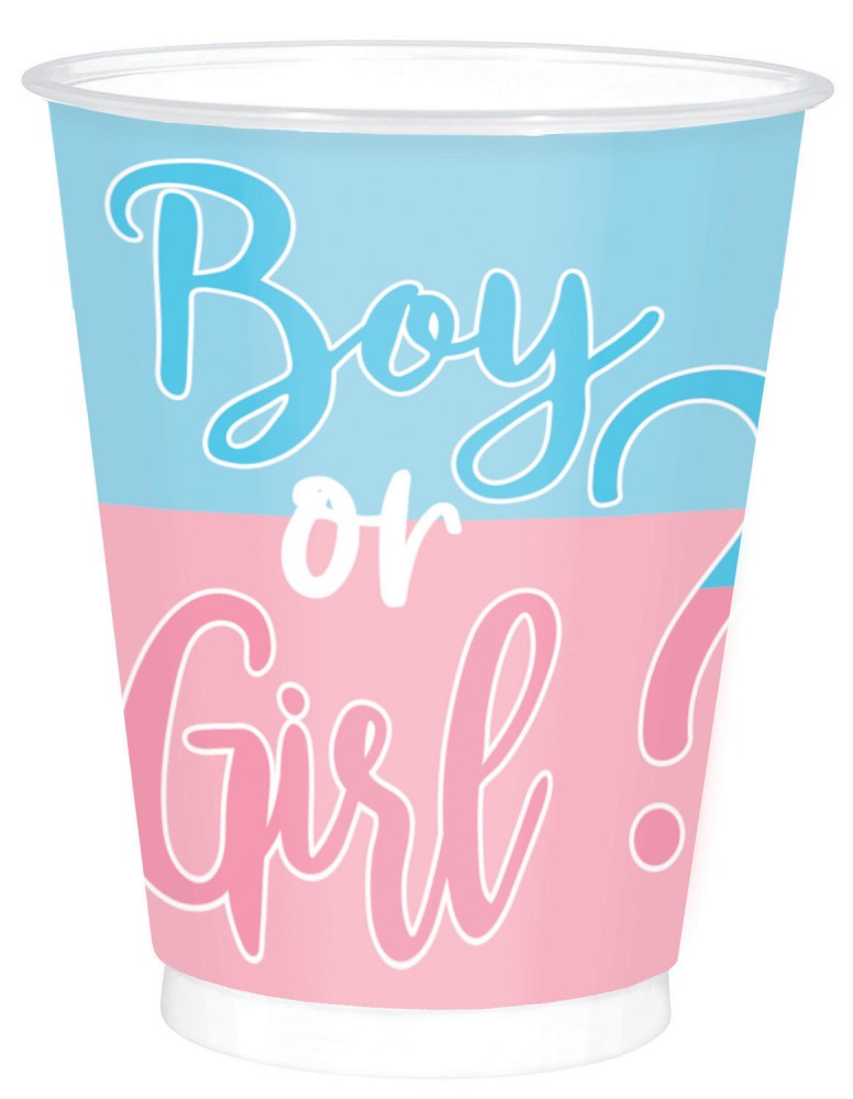 Момче или МомичеThe Big Reveal paper cup 8 части 250 ml