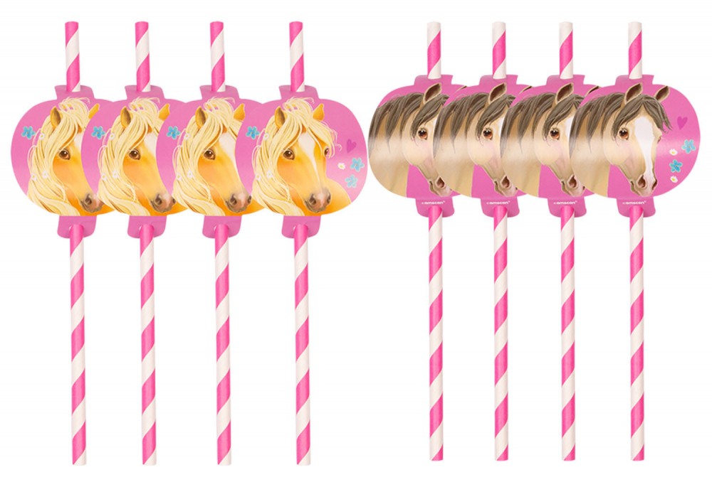 Кон Pretty Pony paper straw комплект, 8 части