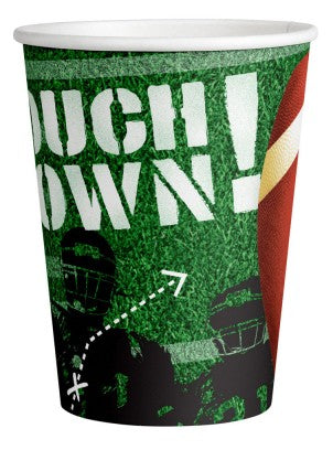 Спорт Touchdown American Футболна топка Paper Cup 8 части 250 ml