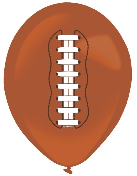 Спорт Touchdown American Футболна топка Балон, 6 части 11 inch (27.5 см)