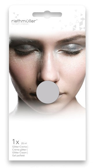 Парти Make Up, Сребро glitter face paint 28 ml