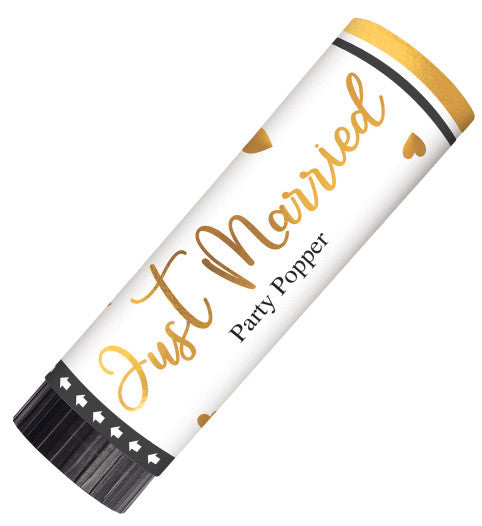 Сватба Just Married, streamer shooter комплект от две части