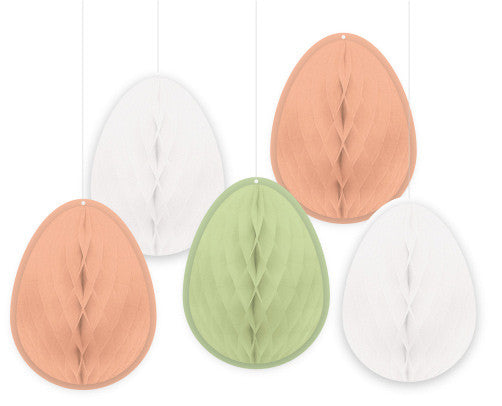 Великден i hanging egg декорация, комплект от 5