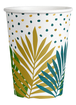 Key West Leaf paper cup 8 части 250 ml
