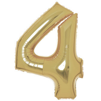 Номер White G G Номер 4 Фолиев балон 93 см