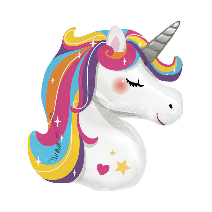 Unikornis Bright Дъга фолио балон78 см