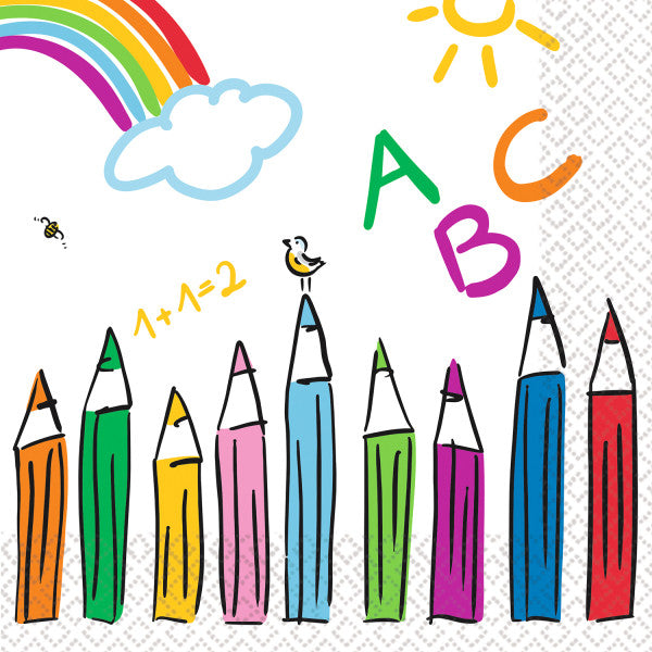 Моето училище Звезда School Звездаt napkin 20 части 33x33 см