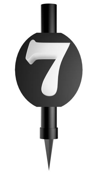 Честит Рожден ден Черен Черен число 7 cake firework 12 см