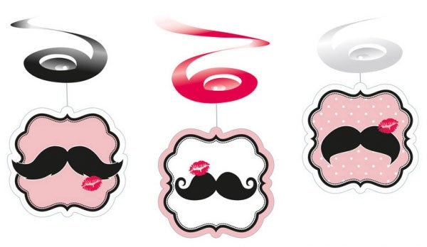 Mustache Mustache, ribbon декорация комплект (6 части)