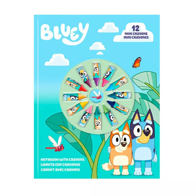 Тетрадка с пастели Блуи Bluey