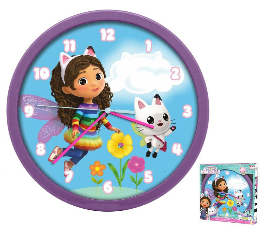 Куклената къща на Габи wall clock 25 см