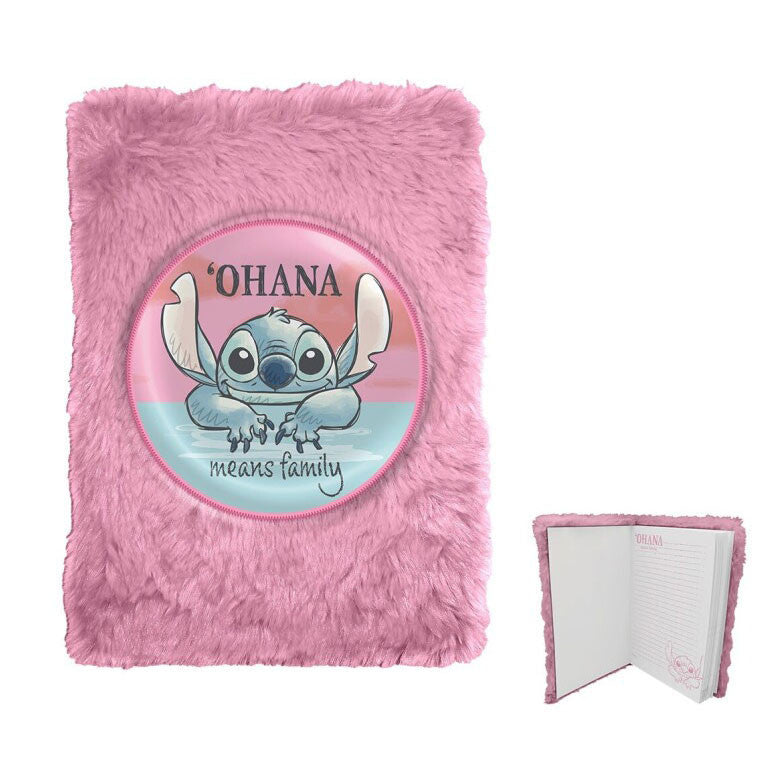 Дисни Лило и Стич Cheeky plush notebook A5