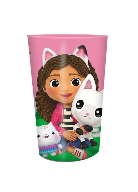 Куклената къща на Габи plastic cup 250 ml