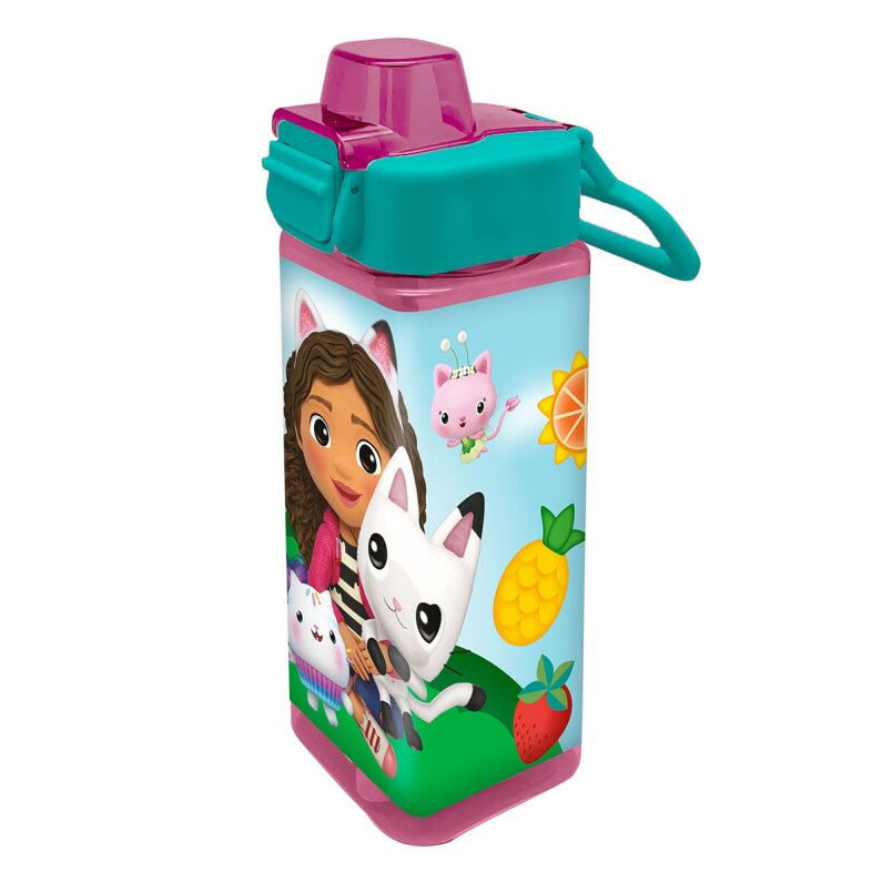 Куклената къща на Габи Smoothie Land square plastic water bottle 500 ml