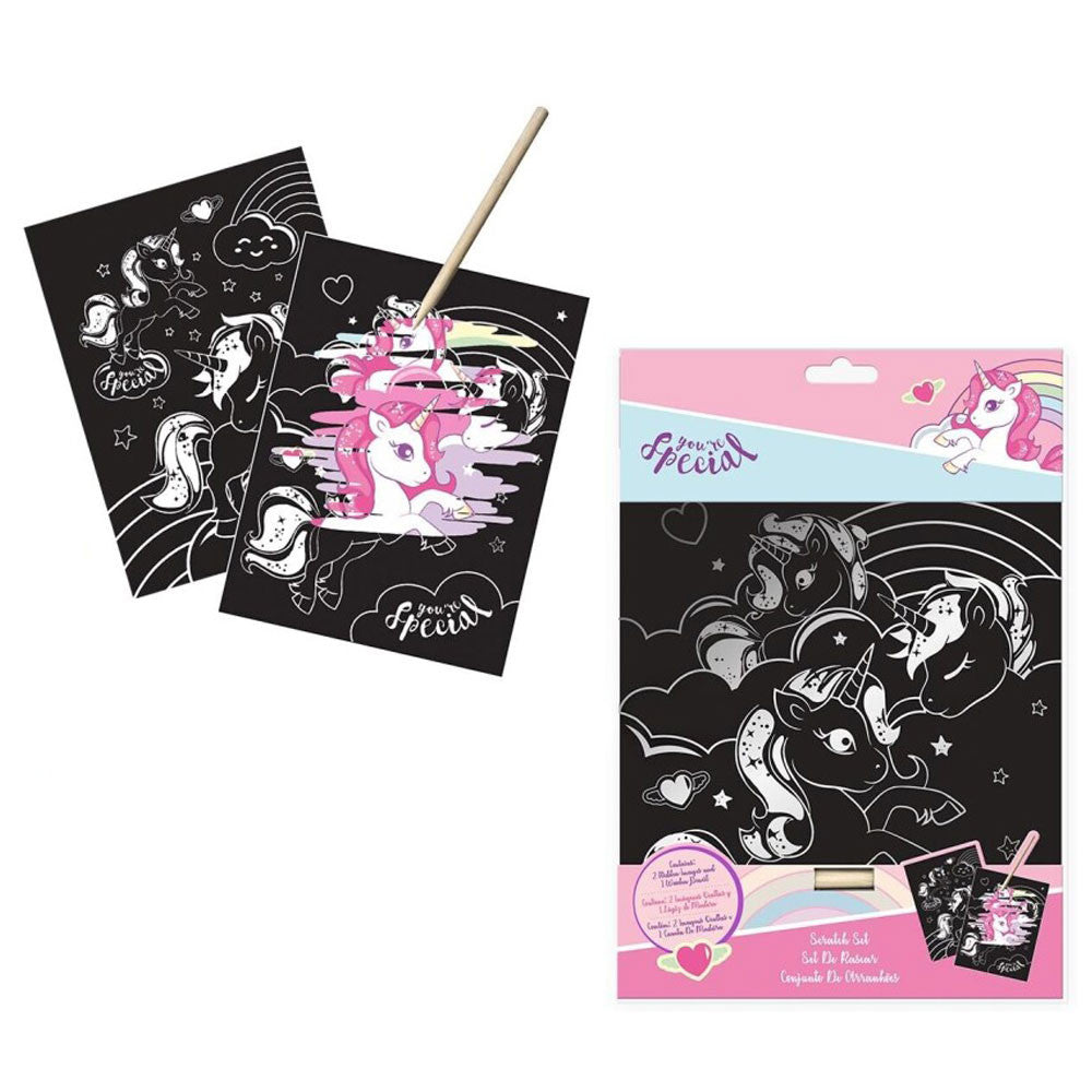 Еднорог Special scratch art комплект
